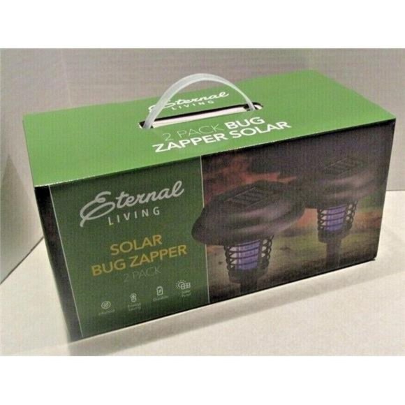 Bug Zapper 2pc Set Mosquito Zapper Indoor Out Door - Picture 3 of 4